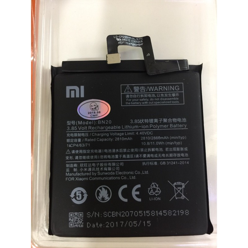 Baterai-Batere-Original Xiaomi 5C / BN20