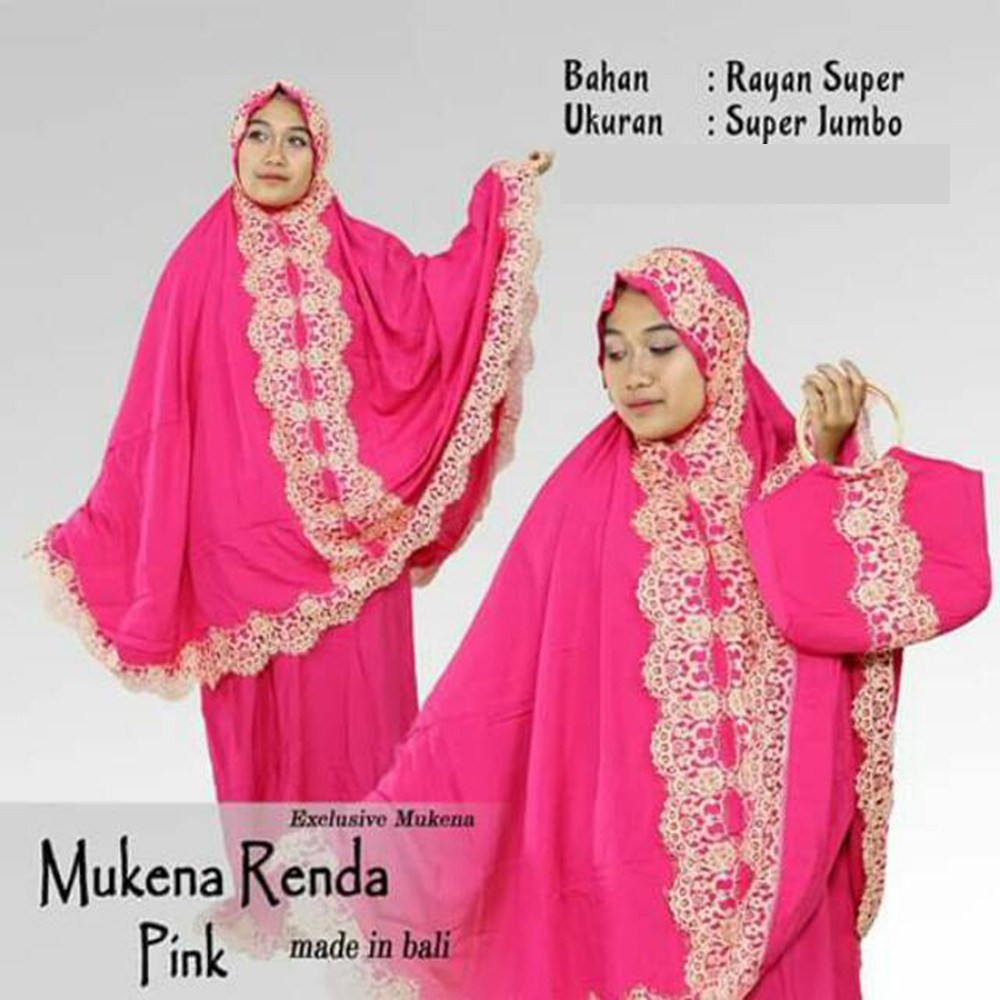 New Motif mukena Bali Renda Aulia