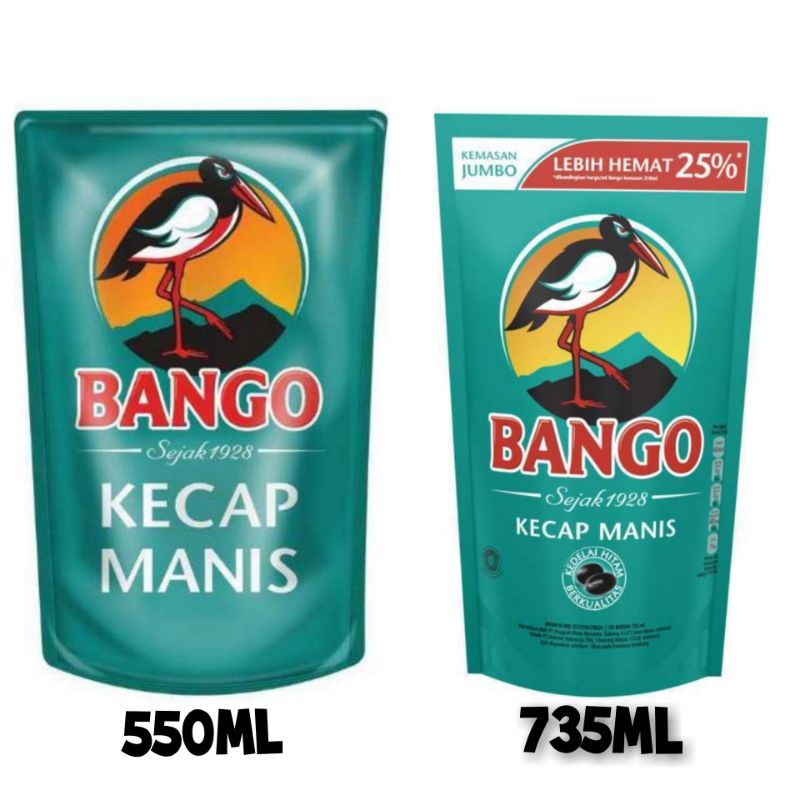 

Kecap Bango 735ml 720g 520ml