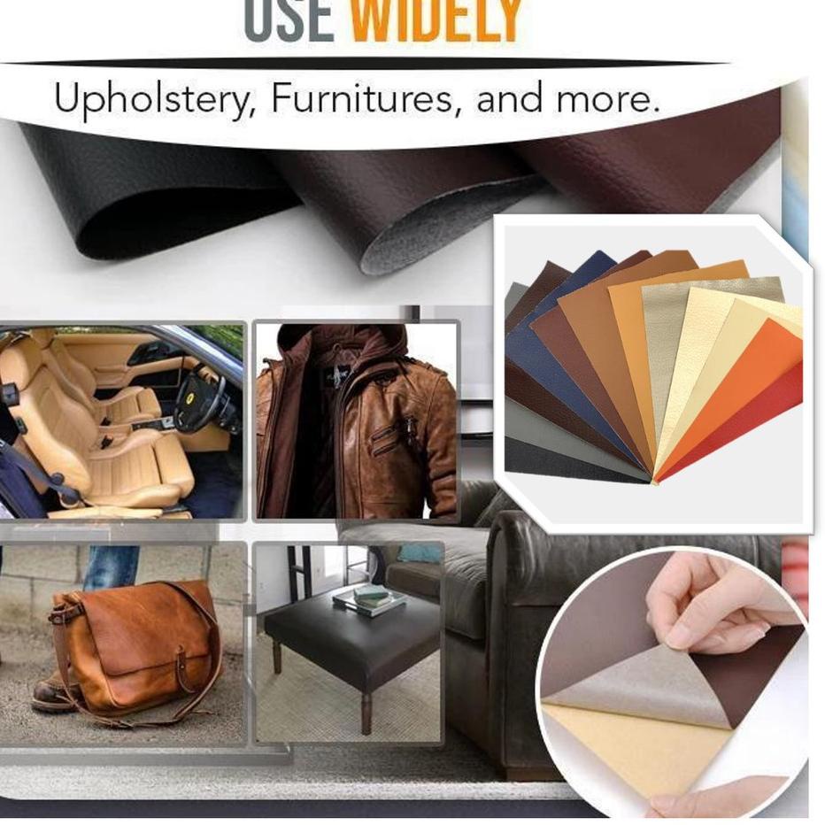 

[DISCOUNT ZQR42] Stiker Kulit Sofa Furnitur 20cm X 120cm - Sticker Leather Repair Patch Sofa Furniture 20cm X 120cm Murah