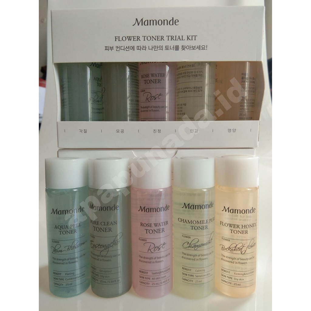 Mamonde Flower Toner Trial Kit 25ml