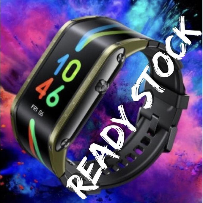DISKON Nubia Watch Smartwatch 4.01” Flexible AMOLED Display - Hijau