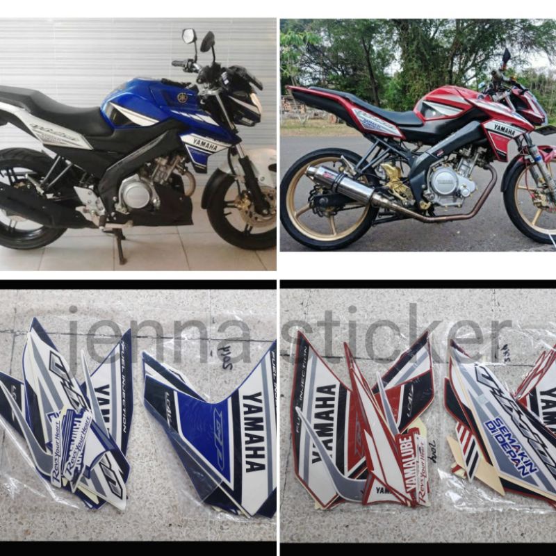 striping lis vixion nvl 2014 gp biru merah terlaris ori