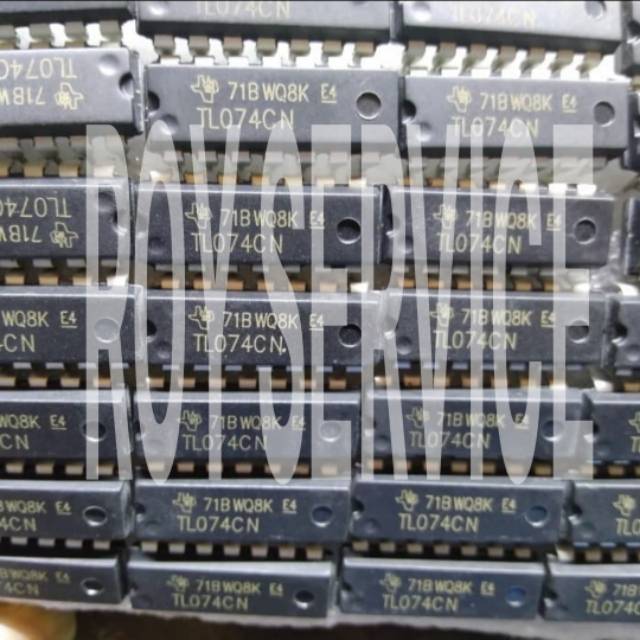 IC TL074 OPAmp JFET Input