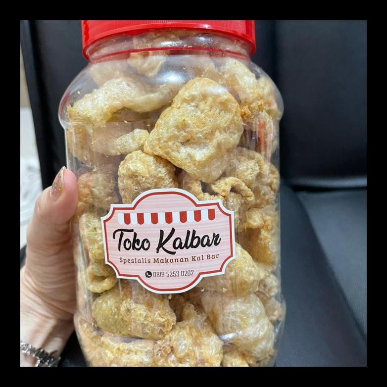 

BEST SELLER! KRUPUK KULIT BABI / CU JIU CA ASLI KALBAR PALING MURAH