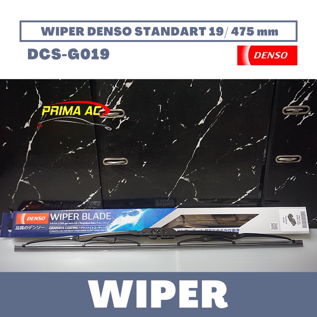 WIPER DENSO WIPER MOBIL DENSO STANDART 19" 19 INCH 475 mm DCS-G019