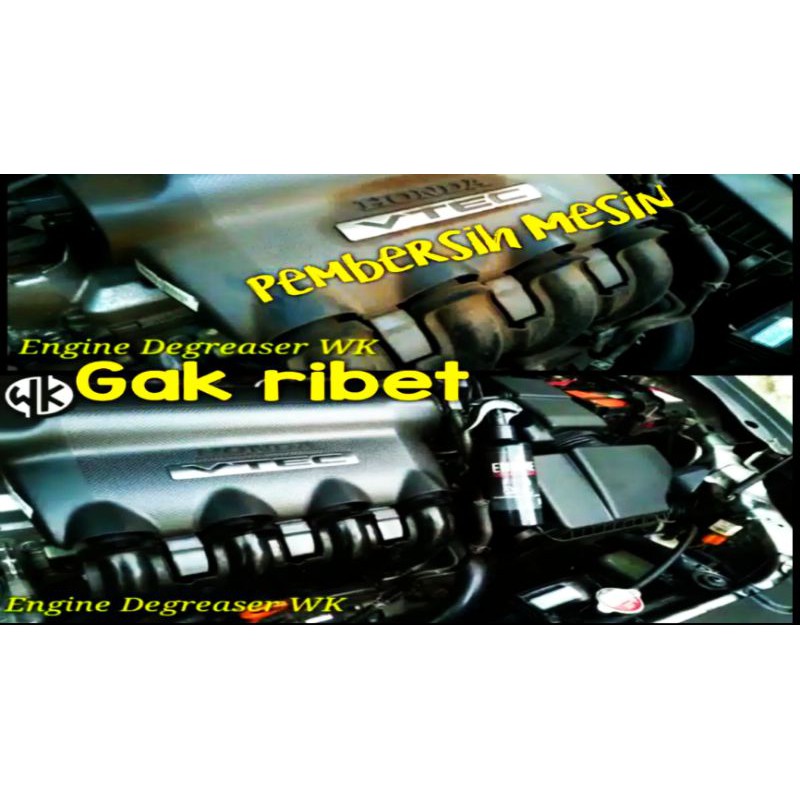 kilap premium engine degreaser/perontok kotoran/bekas oli/debu berkerak