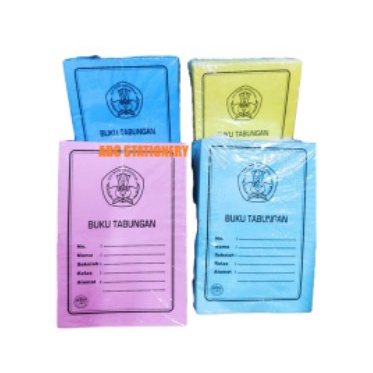 

Buku Tabungan anak / sekolah / kredit kecil ( 50 buku)