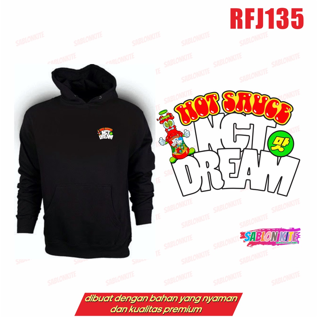 MURAH!!! SWEATER HOODIE NCT DREAM HOT SAUCE RFJ135