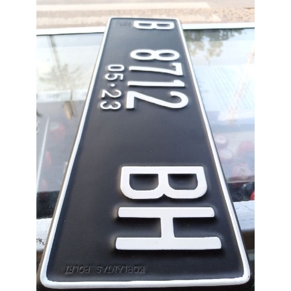 plat nomor Mobil LOGO 1pcs