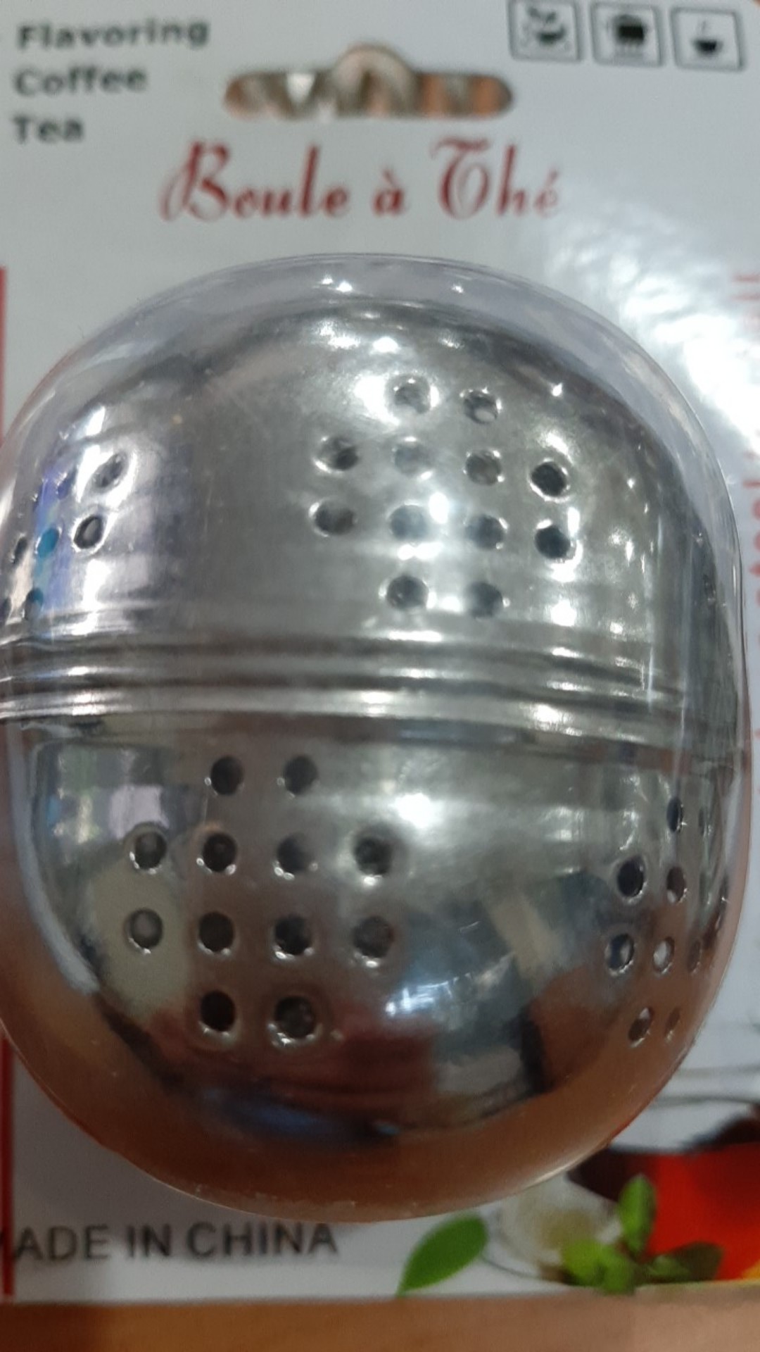 Homemaster Saringan Teh Stainless Model Bola - Sts
