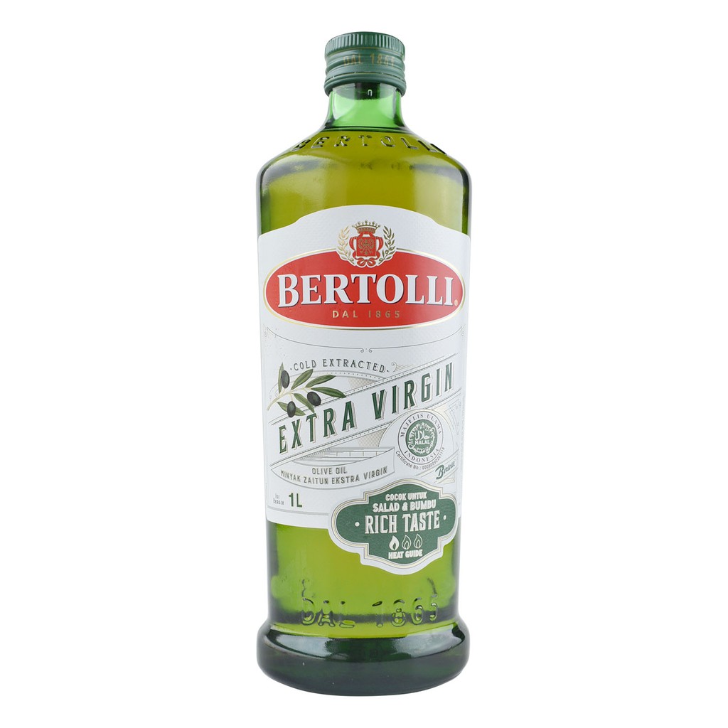 Bertolli 100% Extra Virgin Olive Oil - 1 Liter