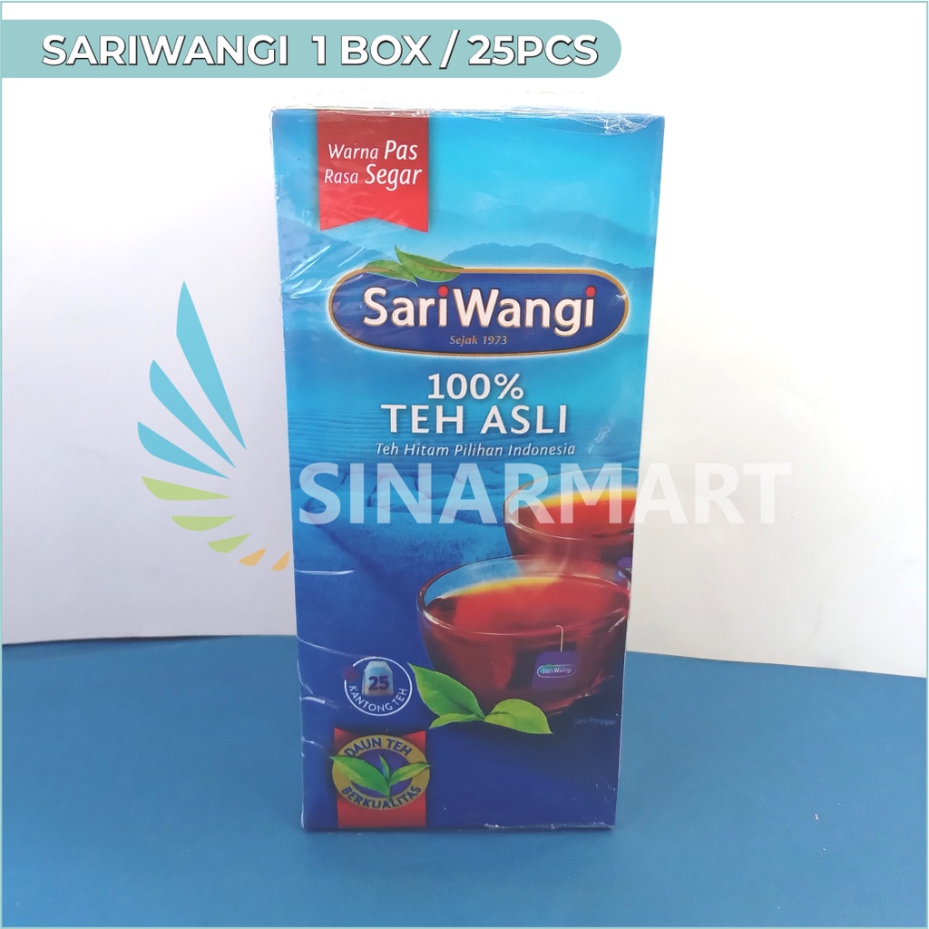 

TEH SARIWANGI CELUP KOTAK ISI 25