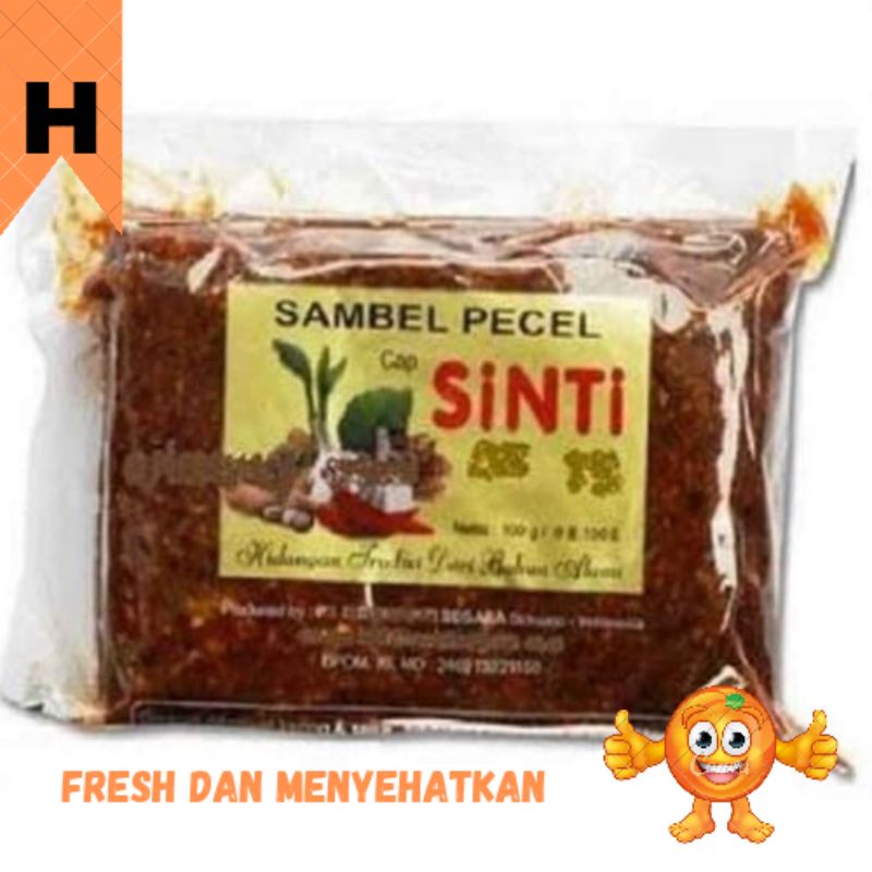 

BUMBU PECEL INSTANT SINTI 100 GRAM