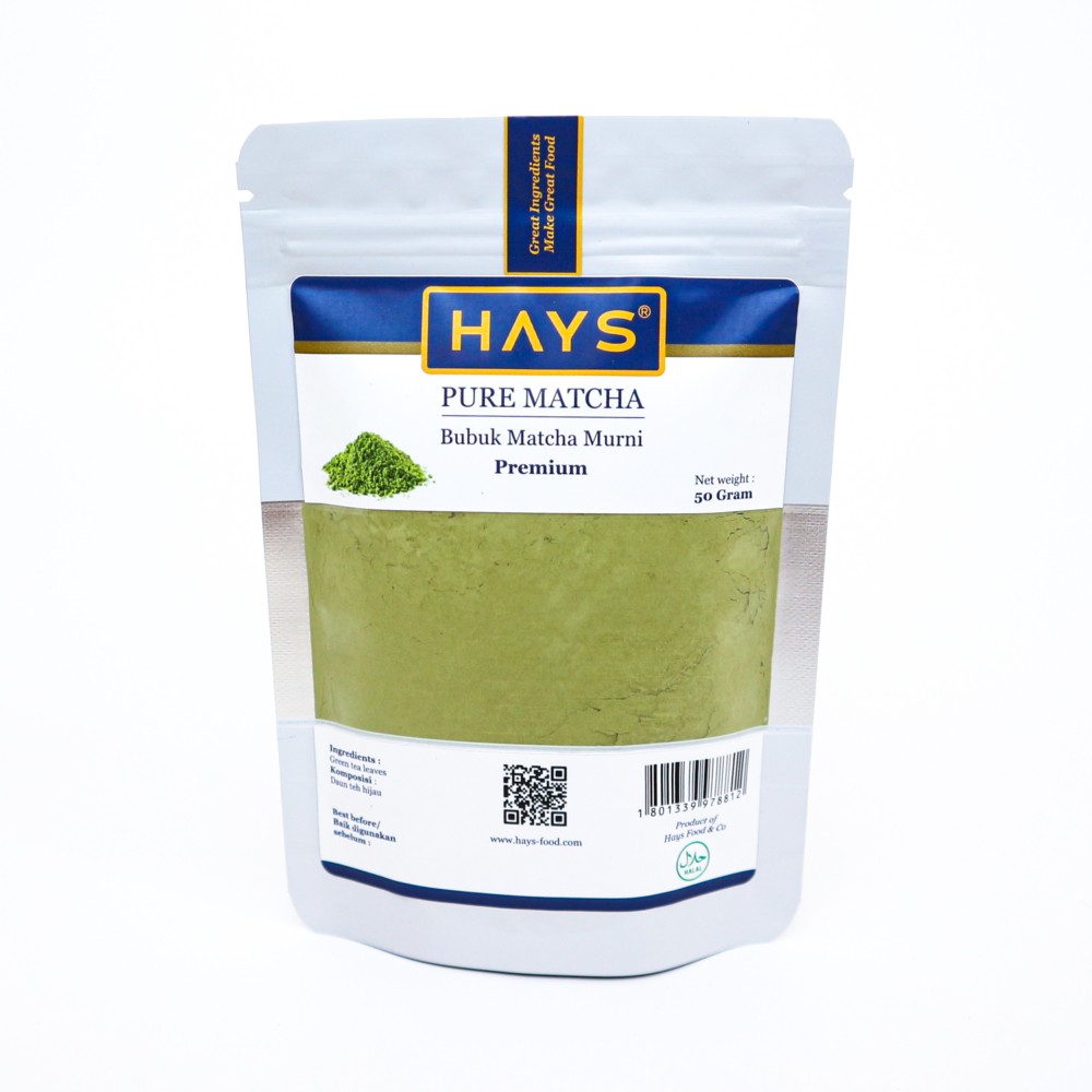 Pure Matcha / Matcha Bubuk Murni / Teh Hijau Bubuk Murni - HAYS