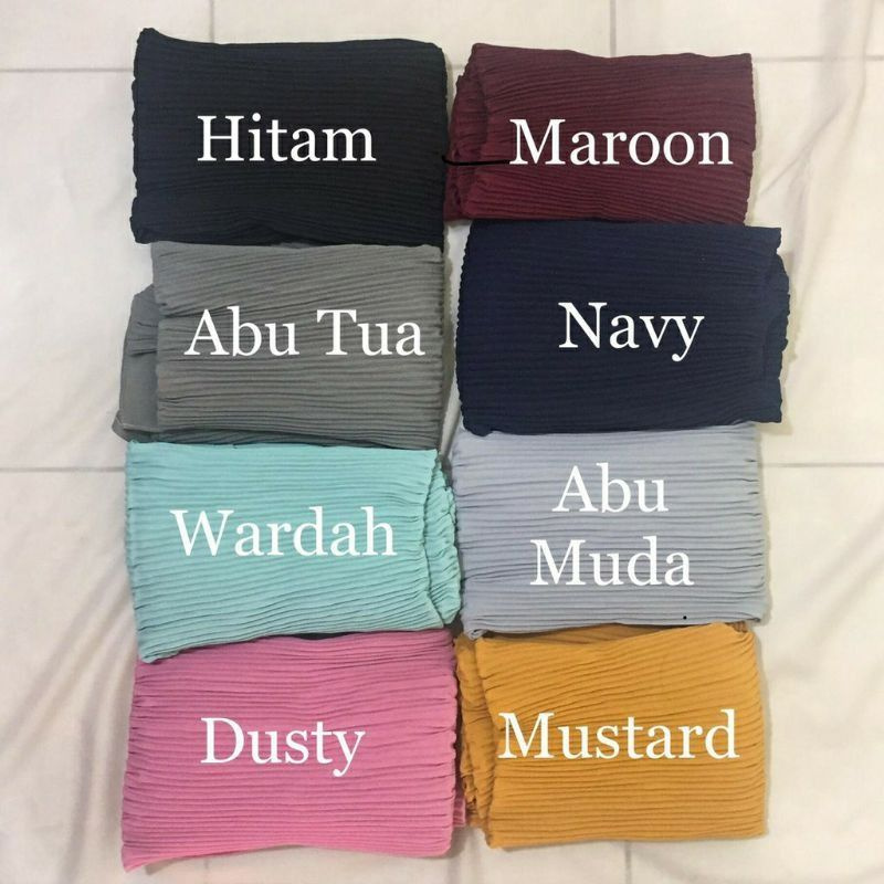 pashmina pliskit hijab plisket full pliskit