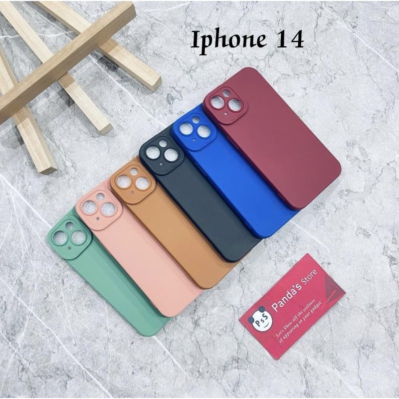 Softcase Pro Camera Iphone 14, 14 Pro, 14 Max, 14 Promax Candy Case Full Color 3D Silikon TPU