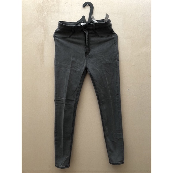 Preloved Legging Jeans Grey by Pull&Bear