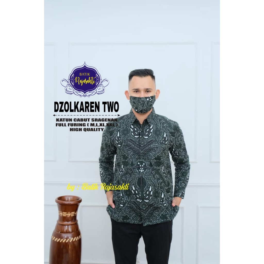 DZOLKAREN TWO RAJASAKTI KEMEJA BATIK PRIA SOLO LENGAN PANJANG LAPIS FURING PREMIUM ARIESWARA  ARJASA ASTAGUNA ASTAMA ASWATAMA BAGAS BASKARA BAYUPUTRA BHISMA BIMA BRAMANTYA CHAKRA DEVANDRA DEWANTA DHANI DHARMA DRAJAT DZAKY ELANG ENDRA FARRAZI GADHING GAVIN