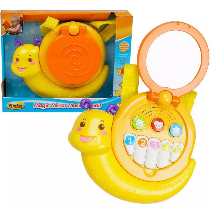 WINFUN Magic Mirror Musical Snail - Mainan Musik