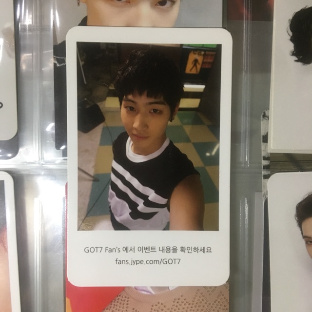 Got7 JB photocard identify album jaebum pc official gatse jb