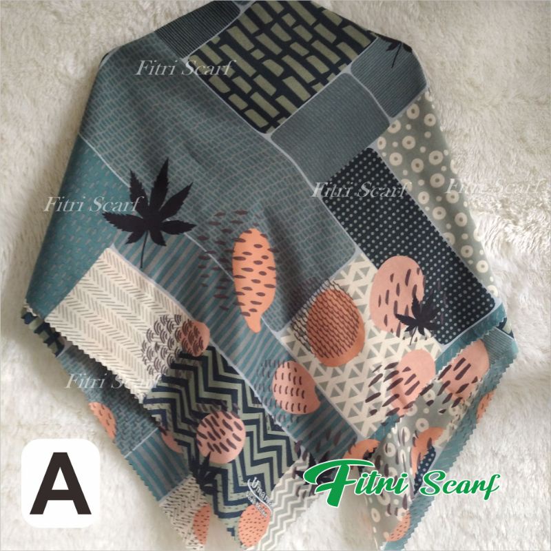 Jilbab PILIH WARNA PILIH MOTIF NARITA LASER CUT By UMAMA Hijab Kerudung Krudung Segi Empat Motif DD8-A