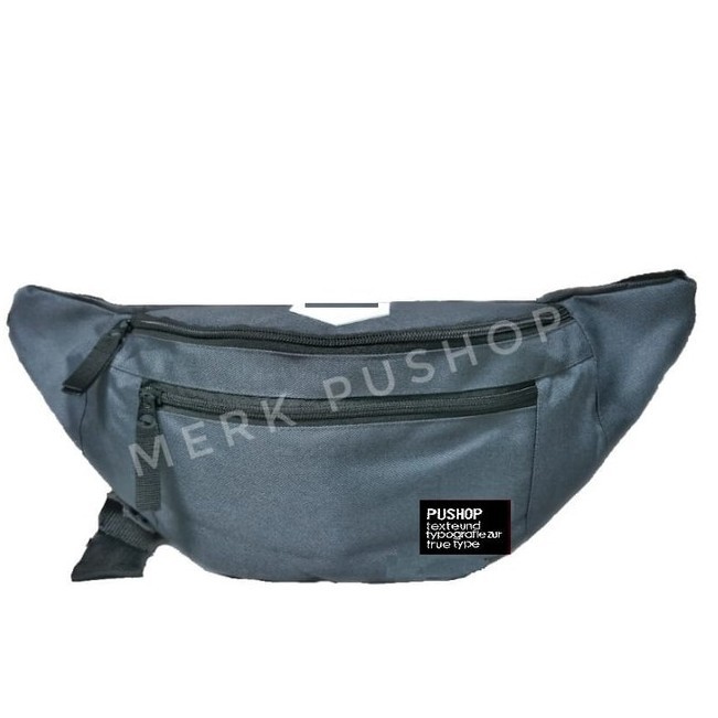 Waistbag Messenger Pria Pushop Oval PUSHOP AUTHENTIC