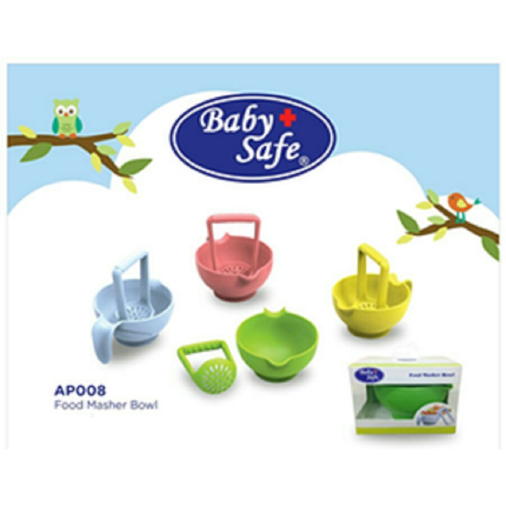 Baby Safe Food Masher Bowl AP008