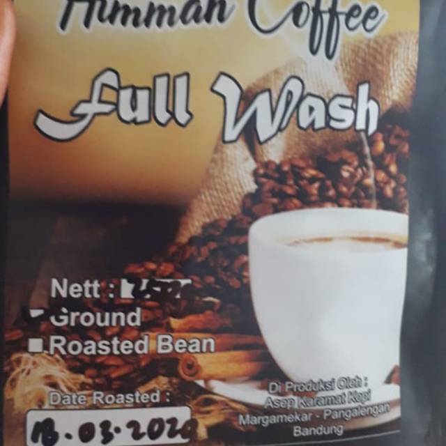 

Kopi fullwash