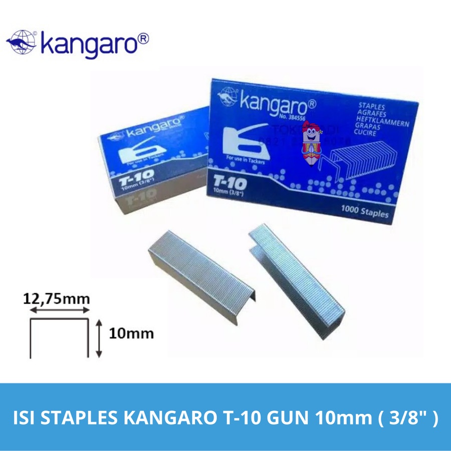 

Isi Staples tembak / Staples Kangaro T10