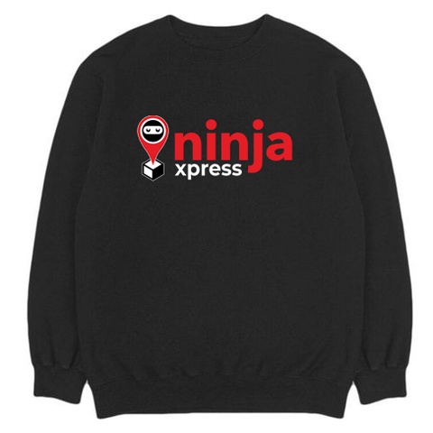 Crewneck Ninja Xpress Sweatshirt Lengan Panjang Allsize