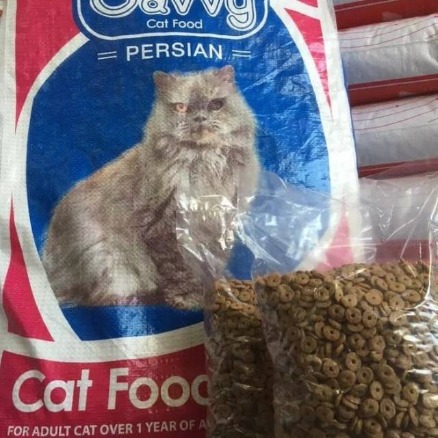 MAKANAN KUCING SAVVY PERSIAN - SAVVY CAT FOOD PERSIAN - SAVVY PERSIAN REPACK TERMURAH