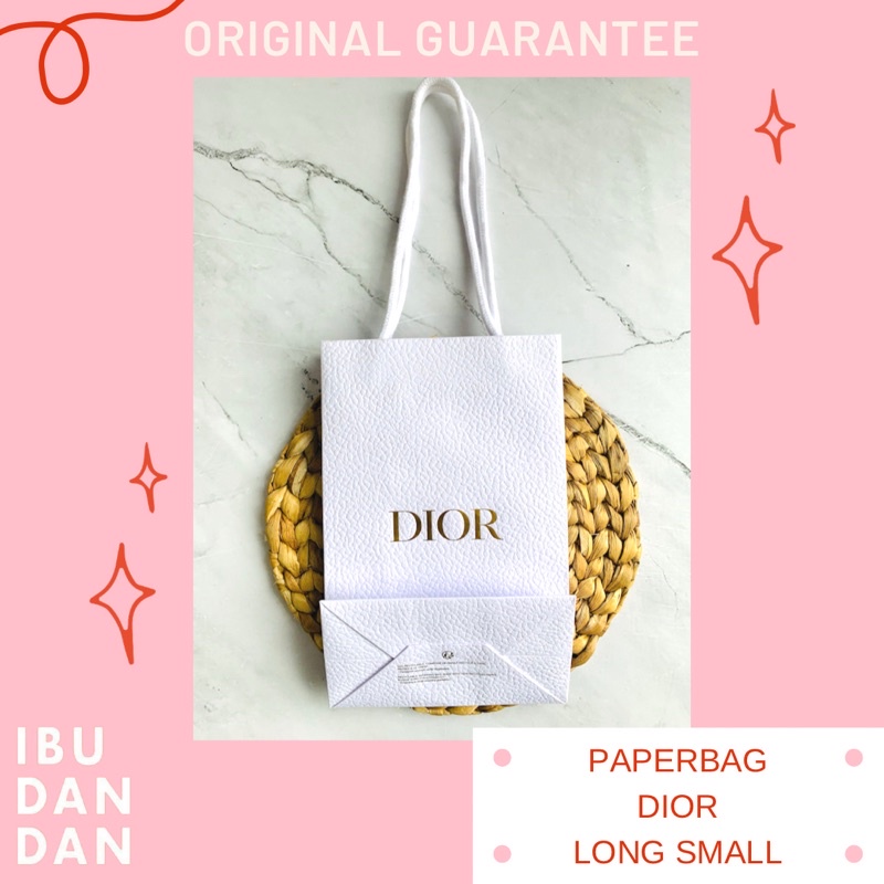 DIOR Authentic Paper Bag / Paperbag Branded