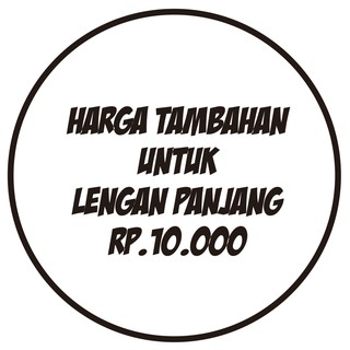  Harga  tambahan untuk kaos  lengan  panjang  Shopee  Indonesia