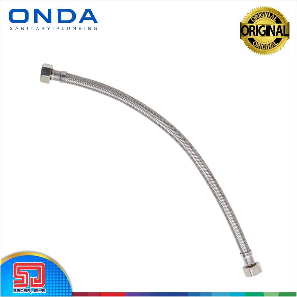 ONDA Flexible Hose Selang Kloset F 1/2 x F 1/2 25 30 35 40 45 50 cm