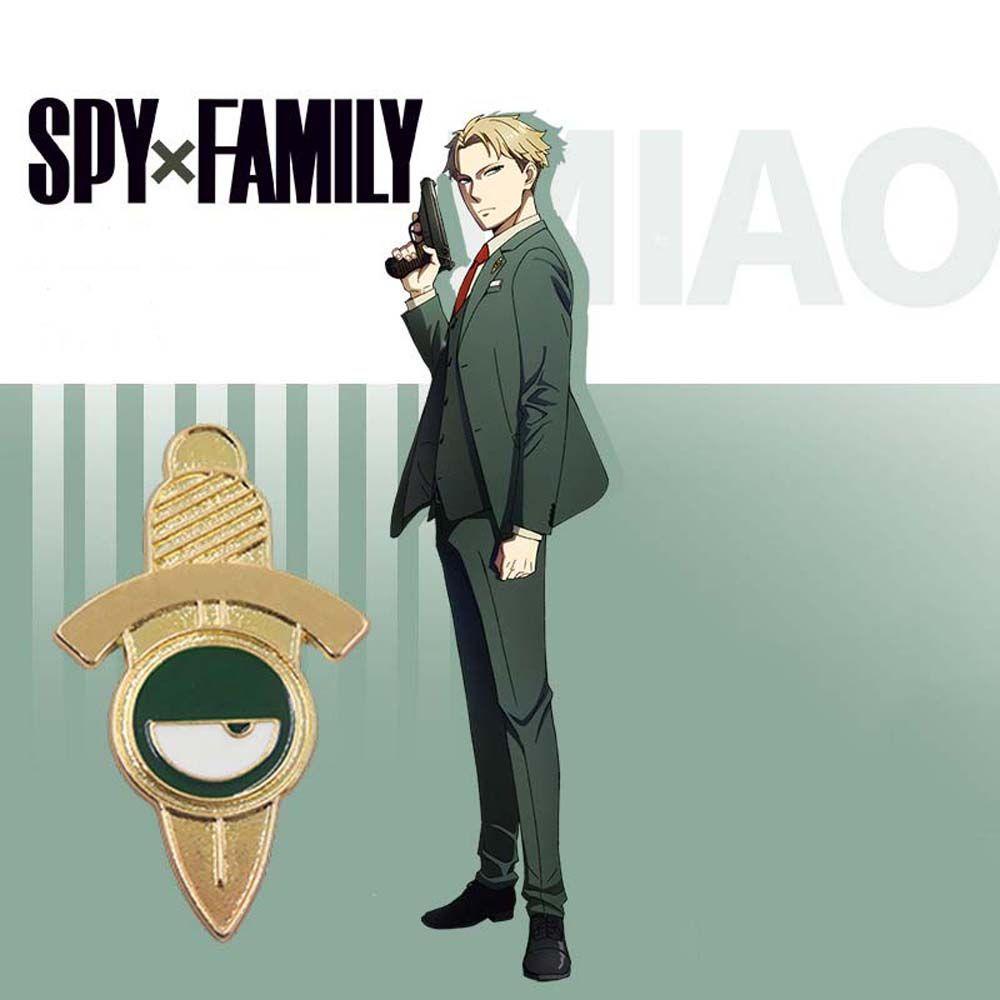 Lanfy Anime Gantungan Kunci Lucu Unisex Perhiasan Aksesoris SPY FAMILY Joel Menjuntai Anting
