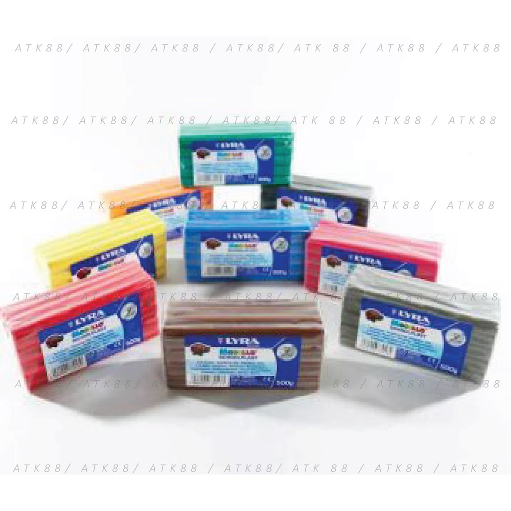 

Lilin main anak / School plast LYRA isi 500gr