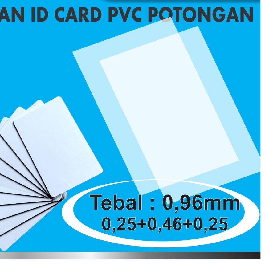 

〈〈GRO⚡IR〉〉 Bahan ID Card PVC 0,96mm Potongan Inkjet 10 Pcs Tinggal Print overlay printer biasa produck terlaris