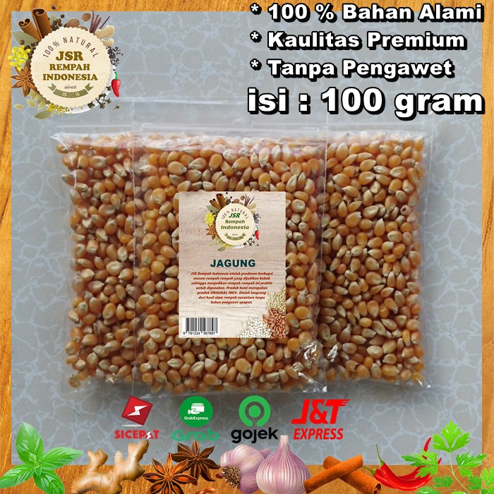

JAGUNG POPCORN ASLI ISI 100 GRAM KUALITAS PREMIUM