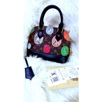 NEW LV ALMA MONO COIN CLASSIC/ MIRROR 1:1/ WITH BOX AND NOSER/ REAL PIC