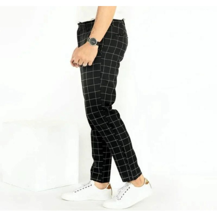 Tartan Long Pants Premium / Celana Tartan Cowok/Cewek Kotak-Kotak / Original