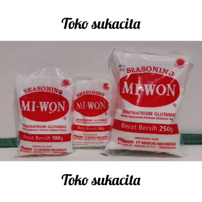 

mi-won (Netto 250g 100g 50g)