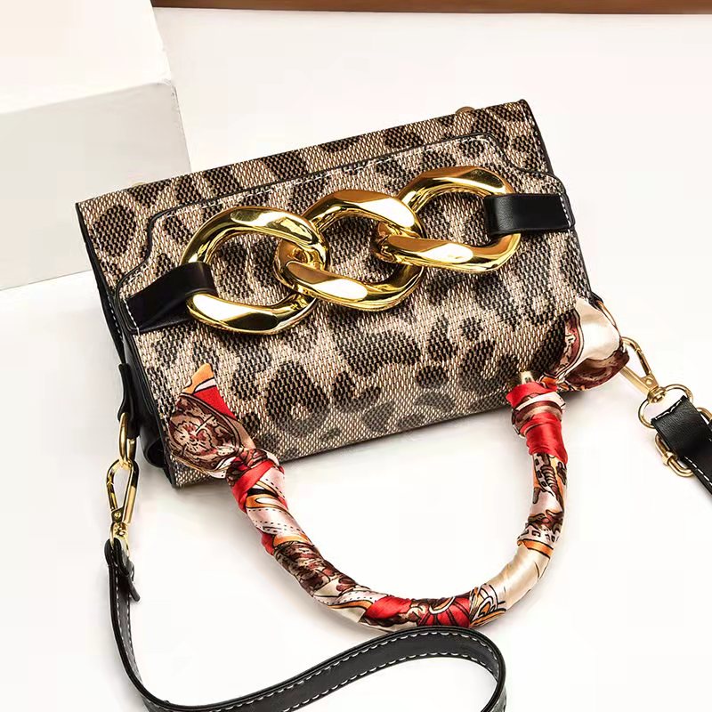 BJ65044 - BLACK/LEOPARD - TAS WANITA FASHION IMPORT MODIS ELEGAN TERMURAH TERLARIS TERBARU BAGSTORE JAKARTA TAS BATAM ZC5044 BQ3335