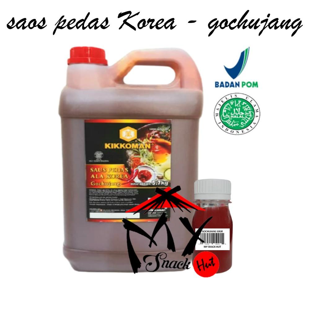 

GOCHUJANG 50GR - SAUS PEDAS ALA KOREA - KOREAN CHILLI SAUCE - SPICY KOREAN BIBIMBAP CHILI SAUCE - SAOS KEDELAI SOYBEAN PASTE HALAL MUI Berkualitas
