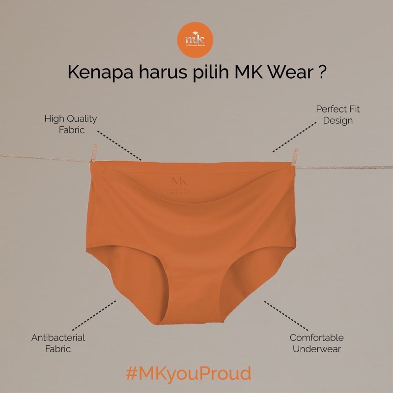 MK Daily Wear by Maharani Kemala - underwear