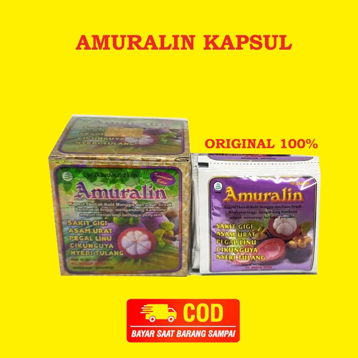 amuralin original 100% amuralin kapsul