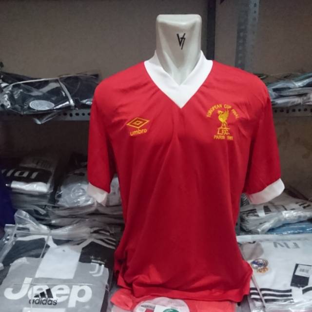 Jersey Retro A3 AAA Liverpool Final Paris 1981