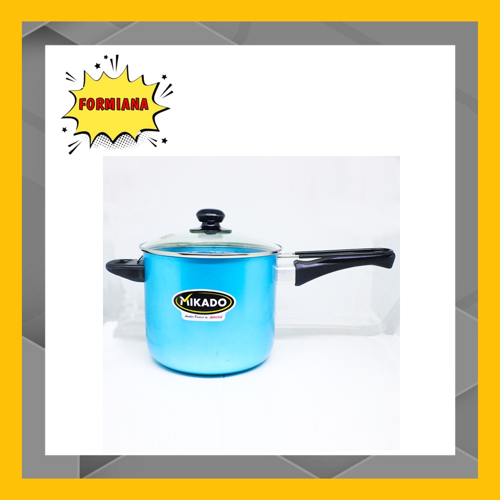 FM - Panci Deep Fryer Maspion Multi Fryer Alcor 18 Cm Tutup Kaca / serbaguna