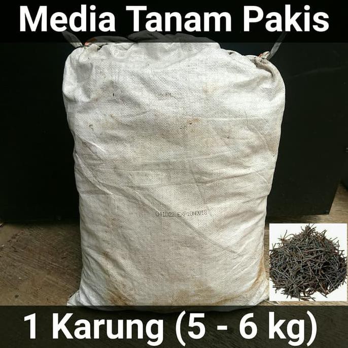 

Media Tanam Akar Pakis, Karung (5 - 6 kg), GO-JEK Grab Only