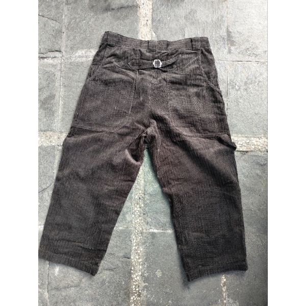 ANKLE CORDUROY CARPENTER PANTS